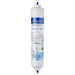 Summit BIM271OS 15-inch drain-free outdoor icemaker, inline water filter cartridge, detail view