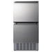 Front view of the Summit ADRD18H34 18-inch 34-inch-tall 2-drawer all-refrigerator