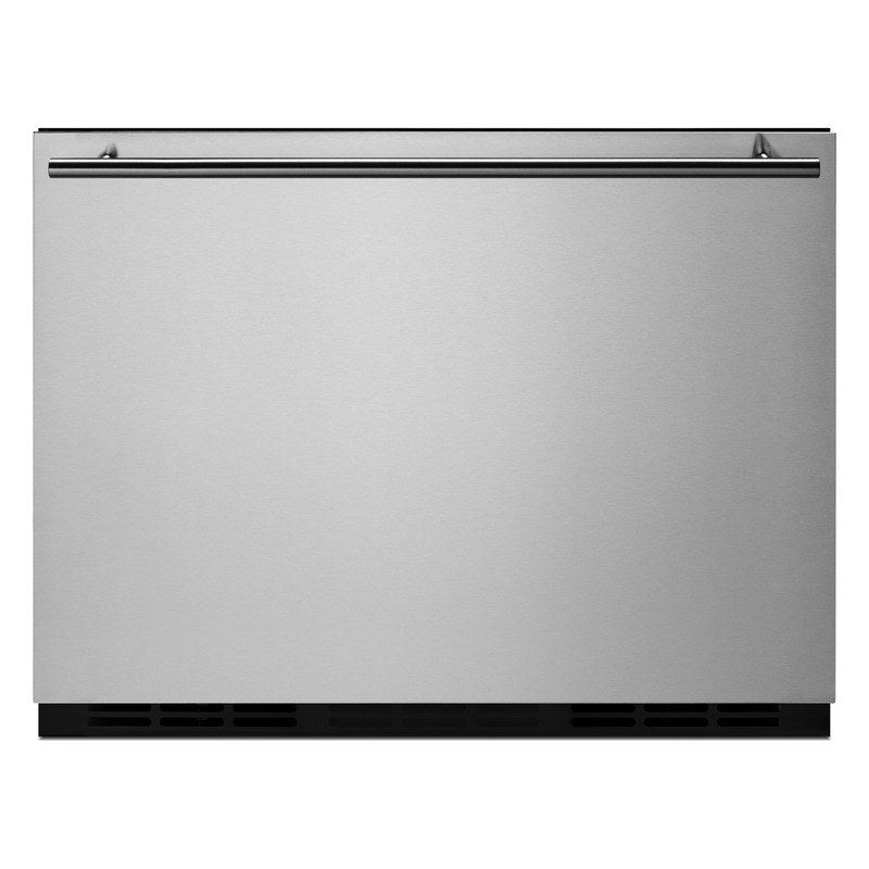Front view of the Summit FF1DSS 21.5-inch built-in drawer refrigerator