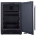 Summit SPR621OS 21-inch outdoor ADA all-refrigerator, door open showing empty interior