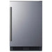 Summit SPR621OS 21-inch outdoor ADA all-refrigerator, stainless steel door, front view