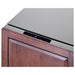 Summit ADFD243PNR 24-inch ada panel ready 2 drawer all freezer, overlay panel drawer front closeup