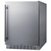 Summit AL55OSCSS 24-inch outdoor ADA all-refrigerator, angled view