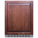 Summit AL55OSCSSIF 24-inch outdoor ADA panel-ready all-refrigerator, custom wood panel door, front view