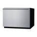 Summit SDR241OS outdoor drawer refrigerator angled to the right