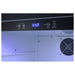 Summit SPR623OS 24-inch outdoor all-refrigerator, interior digital control panel and LED light closeup