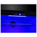 Summit SPR7BOSSTSR 24-inch outdoor all-stainless refrigerator with speed rail, interior LED lighting closeup