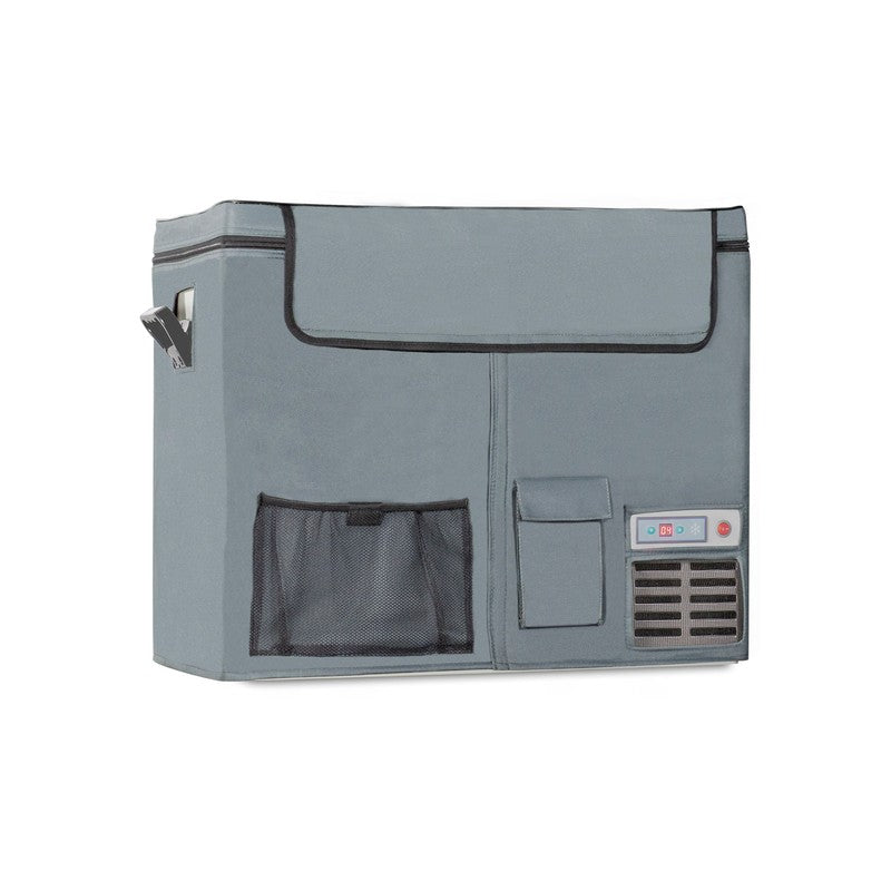 Summit SPRF56 26-inch portable 12/24V cooler, with insulated fabric cover fitted