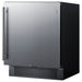 Summit SPR2700SS 27-inch outdoor all-refrigerator, angled view
