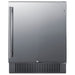 Summit SPR2700SS 27-inch outdoor all-refrigerator, stainless steel door, front view
