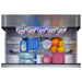 Bottom drawer of the Summit SPR3032DCSSADA loaded with fresh food