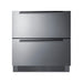Front view of the Summit SPR3032DADA 30-inch ADA 2-drawer all-refrigerator