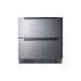 Front view of the Summit SPR3032DCSSADA 30-inch ADA 2-drawer all-refrigerator