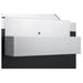 Summit CARTOS54LS 58-inch mobile outdoor kitchenette cart, stainless countertop lids, detail view