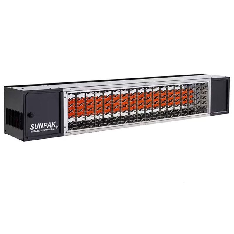 Sunpak 34000 Btu Gas Infrared Patio Heater Black Front