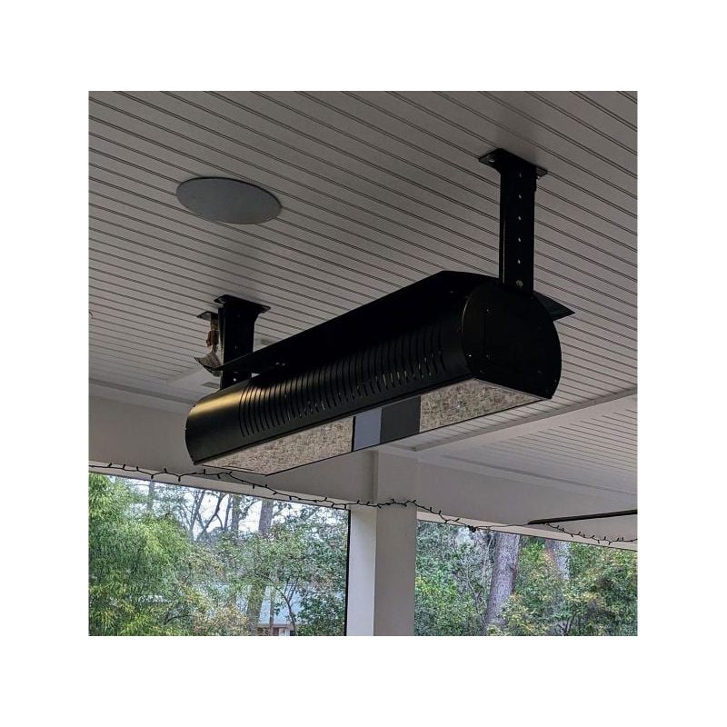 Sunstar 35000 Btu Gas Heater Switch Heat Shield Fixed Mount Lifestyle 1