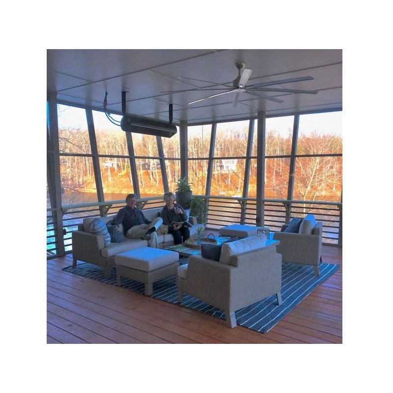 Sunstar 35000 Btu Gas Heater Switch Remote Adjustable Mount Lifestyle 1