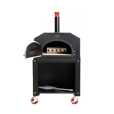 Sunterra DO36-C Dome XL 36 Inch Pompeii Style Wood Fired Pizza Oven With Cart | View 2