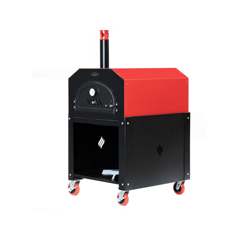 Sunterra DO36-C Dome XL 36 Inch Pompeii Style Wood Fired Pizza Oven With Cart | View 3