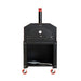 Sunterra DO36-C Dome XL 36 Inch Pompeii Style Wood Fired Pizza Oven With Cart