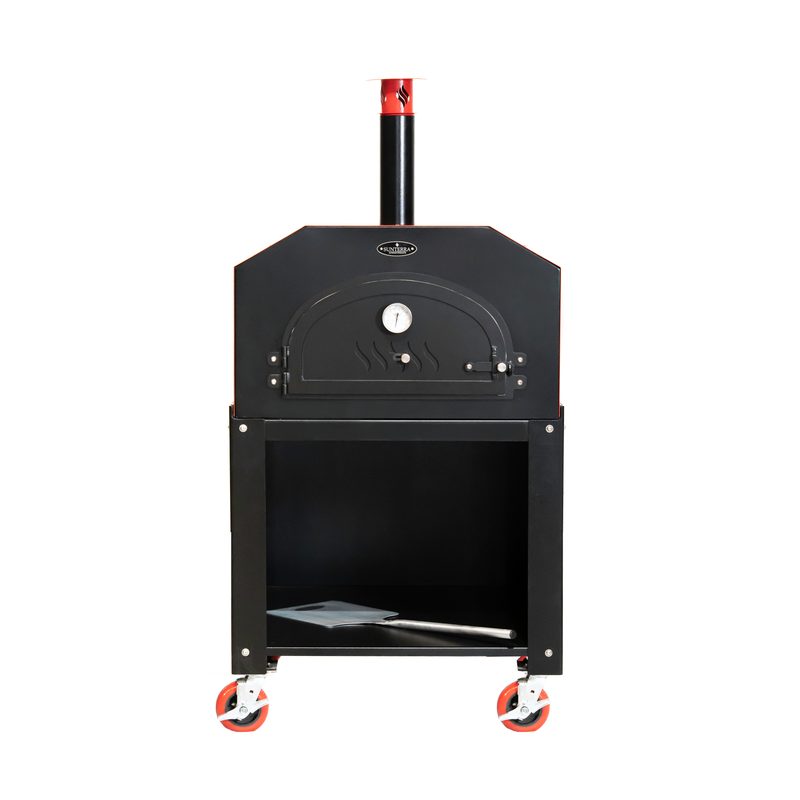 Sunterra DO36-C Dome XL 36 Inch Pompeii Style Wood Fired Pizza Oven With Cart