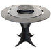 Sunterra FS40-C Fireside 40 Inch Round Wood and Charcoal Grill with Griddle