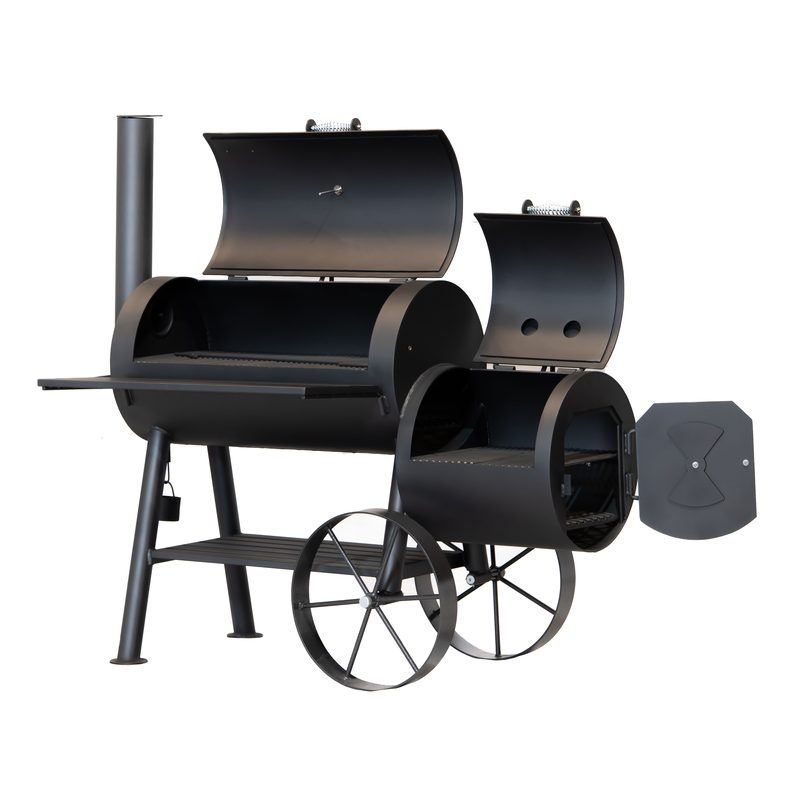 Sunterra OS18 Denali 18 Inch Offset BBQ Smoker | View 4