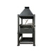 Tagwood BBQ02SIB The Beast Argentine Gaucho Grill - Black | Front View
