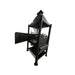 Tagwood BBQ02SIB The Beast Argentine Gaucho Grill - Black | Rear Door Open