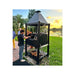 Tagwood BBQ02SIB The Beast Argentine Gaucho Grill - Black | Lifestyle Backyard Asado