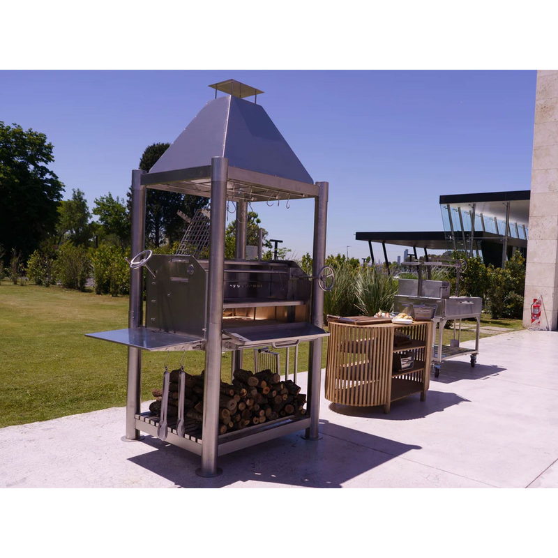 Tagwood BBQ02SS The Beast Silver Bullet Gaucho Grill | Lifestyle