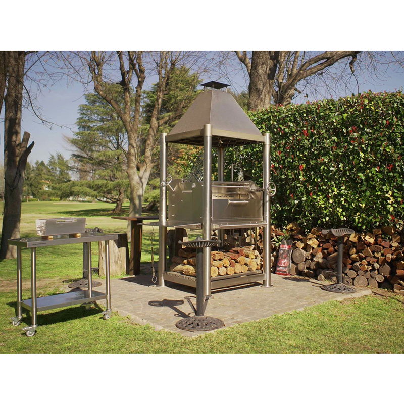 Tagwood BBQ02SS The Beast Silver Bullet Gaucho Grill | Lifestyle