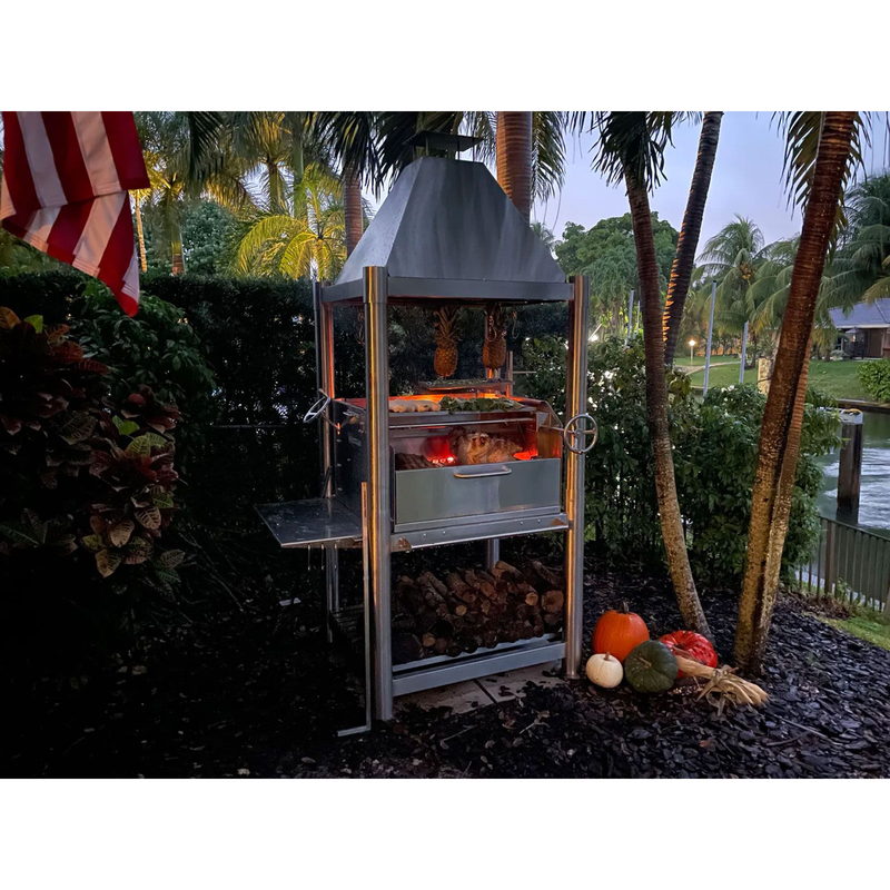 Tagwood BBQ02SS The Beast Silver Bullet Gaucho Grill | Lifestyle