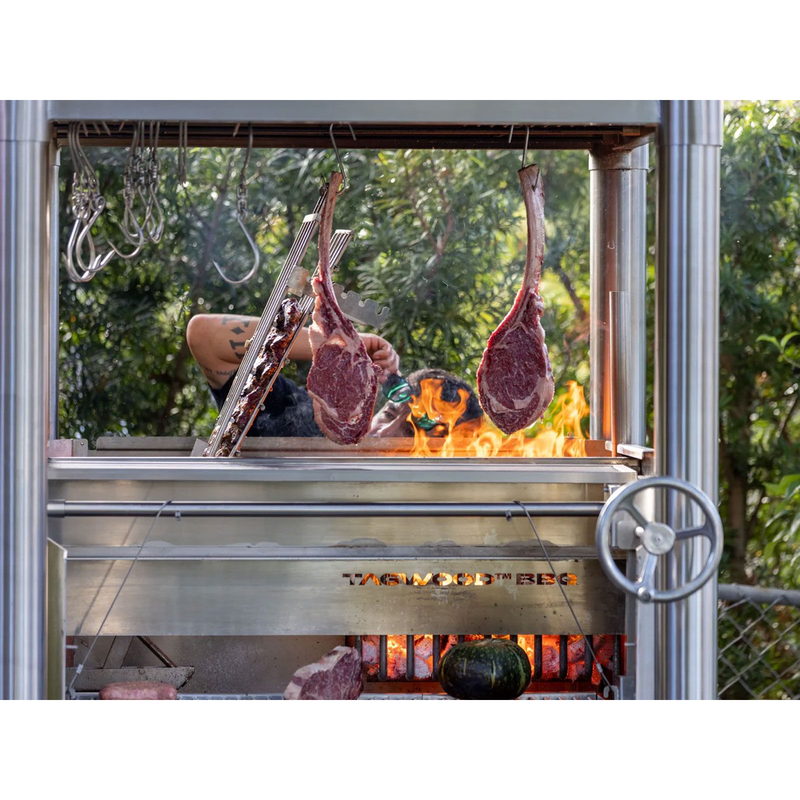 Tagwood BBQ02SS The Beast Silver Bullet Gaucho Grill | Lifestyle