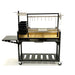 Tagwood BBQ03SI Argentine Santa Maria Wood Fire & Charcoal Gaucho Grill - Black Steel | View 2