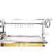 Tagwood BBQ03SS Argentine Santa Maria Wood Fire & Charcoal Gaucho Grill - 304 Stainless Steel | View 5
