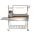 Tagwood BBQ03SS Argentine Santa Maria Wood Fire & Charcoal Gaucho Grill - 304 Stainless Steel