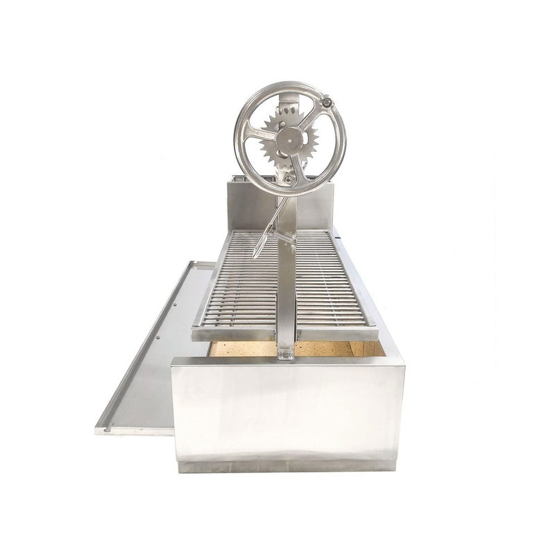 Tagwood BBQ05SS Built-In Santa Maria Grill | Side View