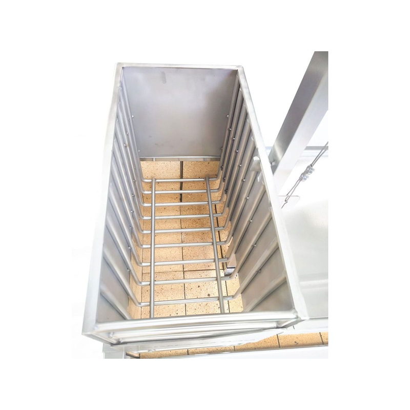 Tagwood BBQ05SS Built-In Santa Maria Grill | Firebrick-Lined Interior