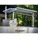 Tagwood BBQ06SS Argentine Santa Maria Gaucho Grill | S-Hooks And Roof Grill Detail