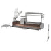 Tagwood BBQ08SS Built-In Argentine Santa Maria Wood Fire & Charcoal Gaucho Grill With Clamp Grill - 304 Stainless Steel