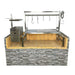 Tagwood BBQ09SS Insert Santa Maria Grill | Installed Front View