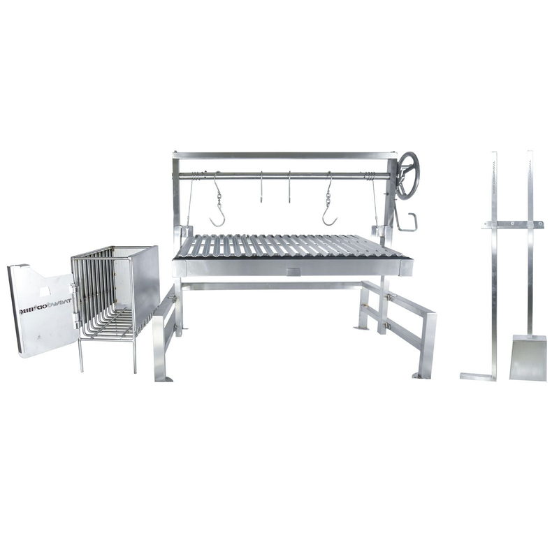 Tagwood BBQ09SS Insert Santa Maria Grill | Angle View