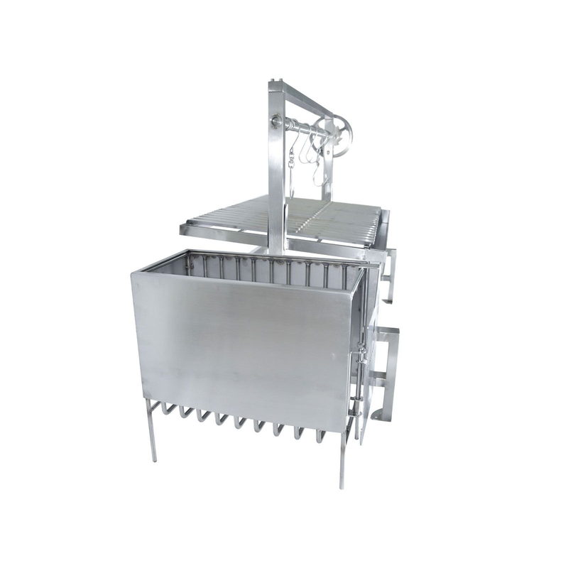 Tagwood BBQ09SS Insert Santa Maria Grill | Rear View
