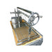 Tagwood BBQ09SS Insert Santa Maria Grill | Installed Crank Wheel Detail