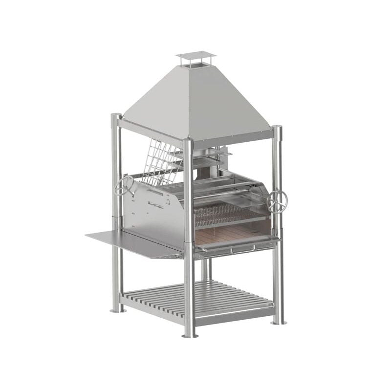 Tagwood BBQ12SS Beast XL Argentine Santa Maria Gaucho Grill - 304 Stainless Steel | View 5