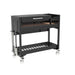 Tagwood BBQ18SI Chief Series Argentine Wood Fire & Charcoal Gaucho Grill - Black Steel | View 2