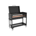 Tagwood BBQ18SI Chief Series Argentine Wood Fire & Charcoal Gaucho Grill - Black Steel