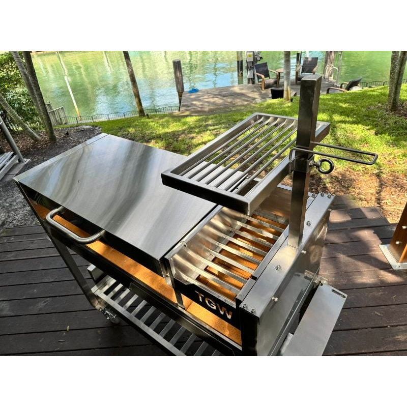 Tagwood BBQ18SS Argentine Gaucho Grill - 304 Stainless Steel | Lifestyle