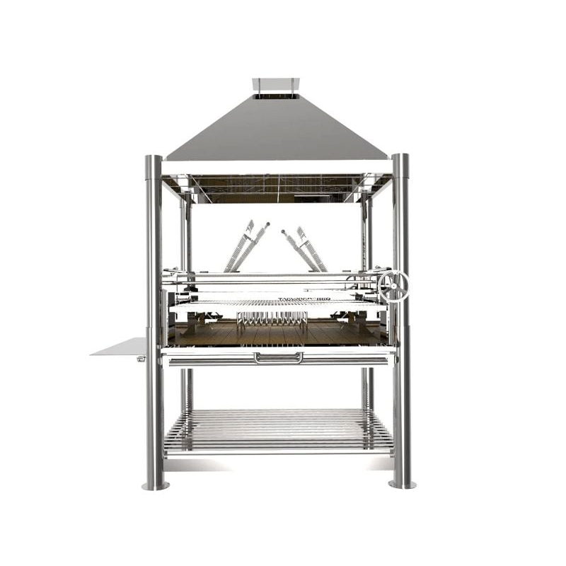 Tagwood BBQ22SS XL Argentine Santa Maria Gaucho Grill - 304 Stainless Steel